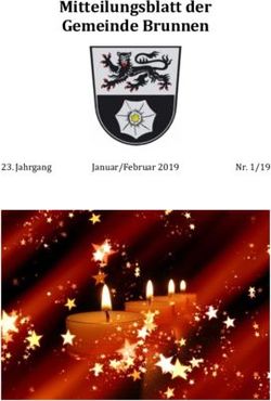Mitteilungsblatt der Gemeinde Brunnen - Jahrgang - Verwaltungsgemeinschaft ...