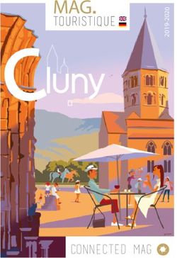 MAG TOURISTIQUE - South Burgundy - Office de Tourisme de Cluny et du ...