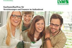 Kaufmann/Kauffrau für Versicherungen und Finanzen im Außendienst - Personal/Ausbildung