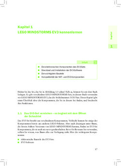 LEGO MINDSTORMS EV3 kennenlernen