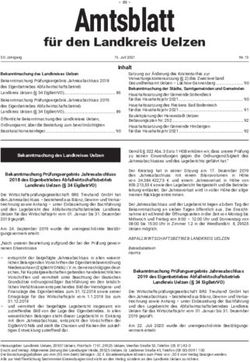 Amtsblatt f&uuml;r den Landkreis Uelzen