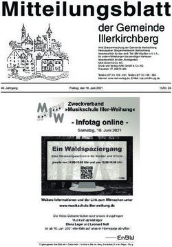 Mitteilungsblatt Der Gemeinde Illerkirchberg