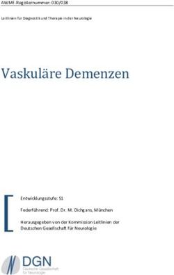 Vaskuläre Demenzen - AWMF