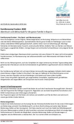 Familiencamp Franken 2020 Abenteuer und Aktivurlaub f&uuml;r die ganze Familie in Bayern