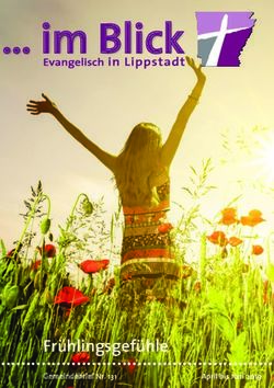 Im Blick - Fr&uuml;hlingsgef&uuml;hle Gemeindebrief Nr. 131 April bis Juni 2019 - Evangelisch in Lippstadt