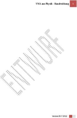 VWA aus Physik Handreichung