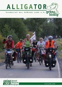 AUSGABE 2019 - Gr&uuml;ne Liga