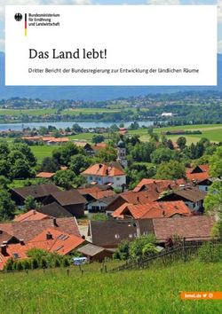 Das Land lebt! Dritter Bericht der Bundesregierung zur Entwicklung der l&auml;ndlichen R&auml;ume - Bundesministerium f&uuml;r Ern&auml;hrung und ...