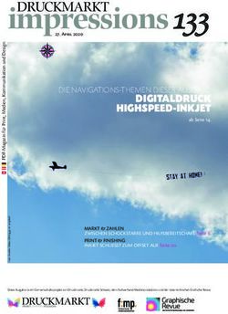 DIGITALDRUCK HIGHSPEED-INKJET - DIE NAVIGATIONS-THEMEN DIESER AUSGABE: DRUCKMARKT