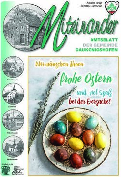 Frohe Ostern und viel Spa&szlig; bei der Eiersuche! - Wir w&uuml;nschen Ihnen - Gemeinde Gauk&ouml;nigshofen
