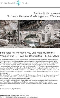 Bosnien & Herzegowina Ein Land voller Herausforderungen und Chancen