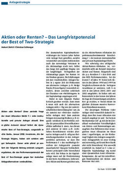 Aktien oder Renten? - Das Langfristpotenzial der Best of Two-Strategie