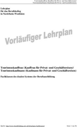 Tourismuskauffrau (Kauffrau für Privat- und Geschäftsreisen)/ Tourismuskaufmann (Kaufmann für Privat- und Geschäftsreisen) - Berufsbildung NRW
