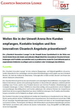 Wollen Sie in der Umwelt Arena Ihre Kunden empfangen, Kontakte knüpfen und Ihre innovativen Cleantech Angebote präsentieren?