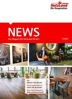 Das Magazin für HolzLand-Partner 1/ 2021 - Ein Service von Kaiser ...