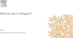 Was ist neu in Scopus? - 2019 Anja Zimmermann, Customer Consultant - OPUS 4