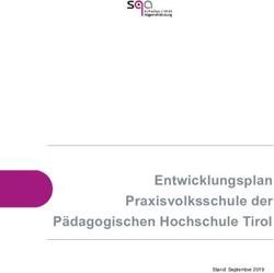 Entwicklungsplan Praxisvolksschule der P&auml;dagogischen Hochschule Tirol