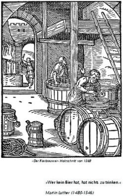 Wer kein Bier hat, hat nichts zu trinken.