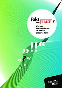 Fakt oder ? Wie man Falsch meldungen im Internet entlarven kann - Klicksafe