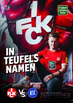 TEUFELS NAMEN FCK - Karlsruher SC