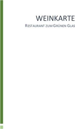 WEINKARTE RESTAURANT ZUM GR&Uuml;NEN GLAS - Restaurant zum Gr&uuml;nen Glas