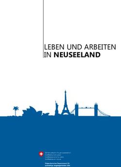LEBEN UND ARBEITEN IN NEUSEELAND - Eidgen&ouml;ssisches ...