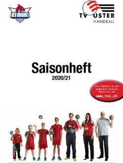 Saisonheft 2020/21 www.tvu.ch
