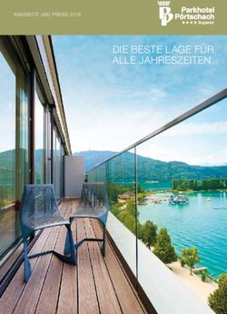 ANGEBOTE UND PREISE 2018 - Relax Guide