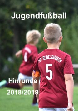 Jugendfu&szlig;ball - Hinrunde 2018/2019 - TSV Rudelzhausen
