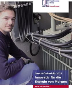Innovativ f&uuml;r die Energie von Morgen - Gesch&auml;ftsbericht 2012 - Innovativ f&uuml;r die Energie von Morgen
