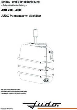 JRB 200 - 4000 Einbau- und Betriebsanleitung - Originalbetriebsanleitung-Bitte dem Betreiber übergeben. Vor Installation und Inbetriebnahme ...