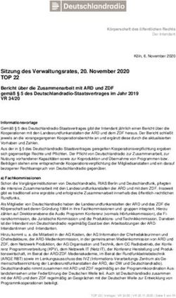 Sitzung des Verwaltungsrates, 20. November 2020 - TOP 22