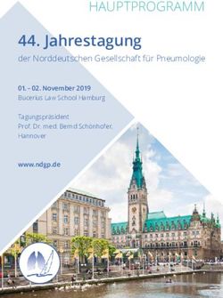 Jahrestagung der Norddeutschen Gesellschaft f&uuml;r Pneumologie - HAUPTPROGRAMM - Norddeutsche Gesellschaft f&uuml;r Pneumologie