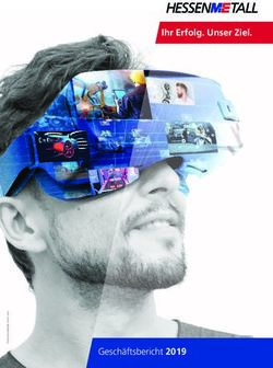 Ihr Erfolg. Unser Ziel - Geschäftsbericht 2019 - Hessenmetall