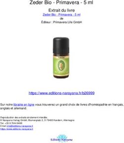 Zeder Bio - Primavera - 5 ml - Extrait du livre - Editions Narayana, Hom&eacute;opathie