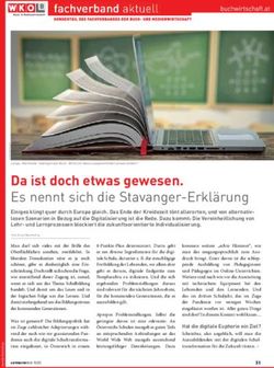 Da ist doch etwas gewesen. Es nennt sich die Stavanger-Erkl&auml;rung - WKO