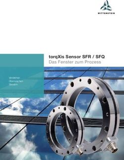 TorqXis Sensor SFR / SFQ - Das Fenster zum Prozess Verstehen &Uuml;berwachen Steuern