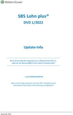 SBS Lohn plus DVD 1/2022 - Update-Info - Stotax