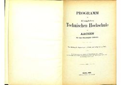 AACHEN - Hochschularchiv der RWTH Aachen