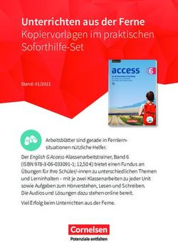 Unterrichten aus der Ferne - Kopiervorlagen im praktischen Soforthilfe-Set - Cornelsen