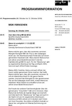 PROGRAMMINFORMATION - MDR