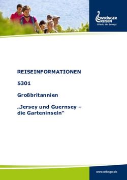 REISEINFORMATIONEN 5301 Gro&szlig;britannien "Jersey und Guernsey - die Garteninseln"
