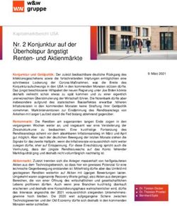 Nr. 2 Konjunktur auf der Überholspur ängstigt Renten- und Aktienmärkte