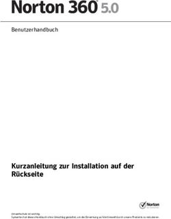 Kurzanleitung zur Installation auf der R&uuml;ckseite - Benutzerhandbuch