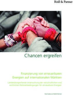Chancen ergreifen Finanzierung von erneuerbaren Energien auf internationalen M&auml;rkten