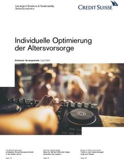 Individuelle Optimierung der Altersvorsorge - dpn