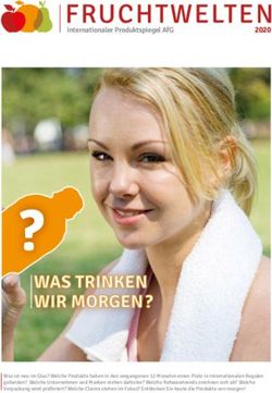 WAS TRINKEN WIR MORGEN ? - Flüssiges Obst