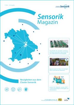 Magazin - Die Strategische Partnerschaft Sensorik eV