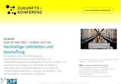 Nachhaltige Lieferketten und Beschaffung - Zukunftskonferenz