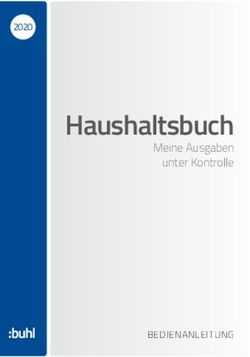 Haushaltsbuch Meine Ausgaben unter Kontrolle 2020 - Buhl